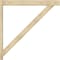 Ekena Millwork Traditional Block Rough Sawn Outlooker, Douglas Fir, 6"W x 48"D x 48"H OUT06X48X48TRA05RDF - alternate 4